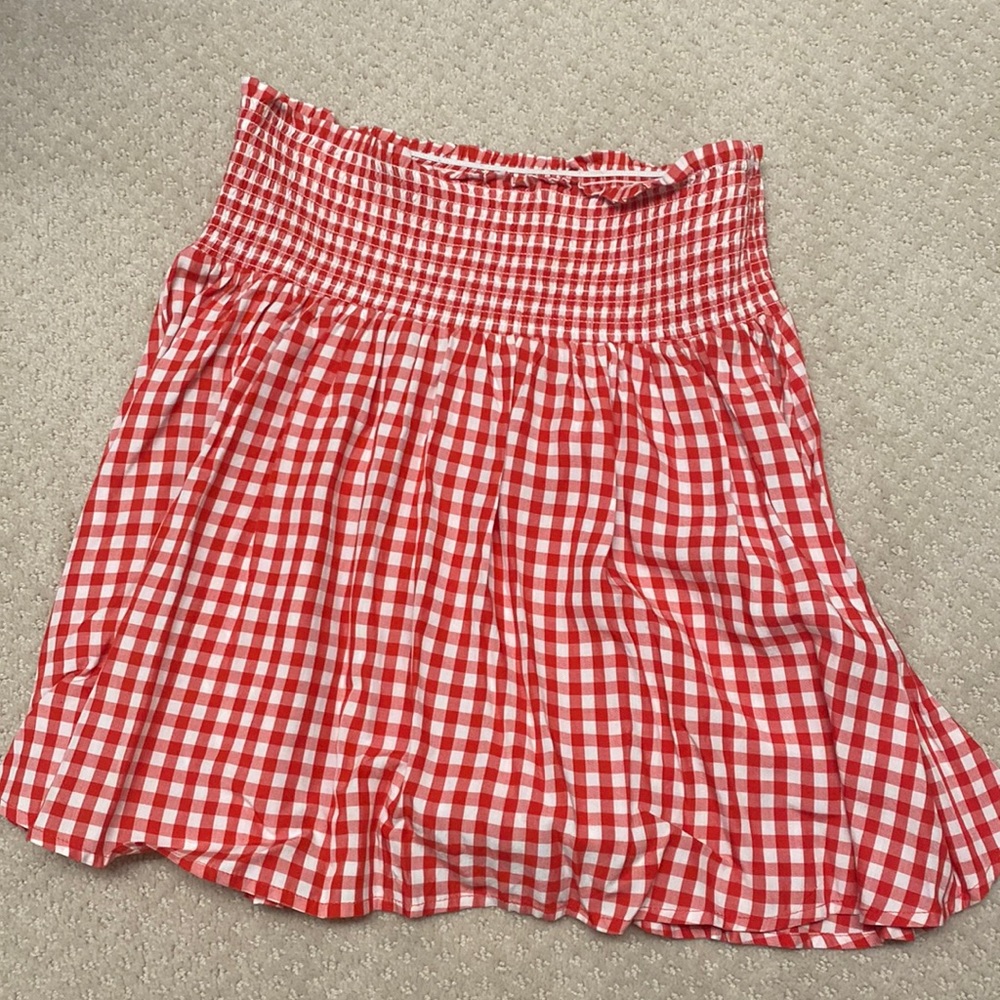 JACK by BB Dakota red gingham skirt